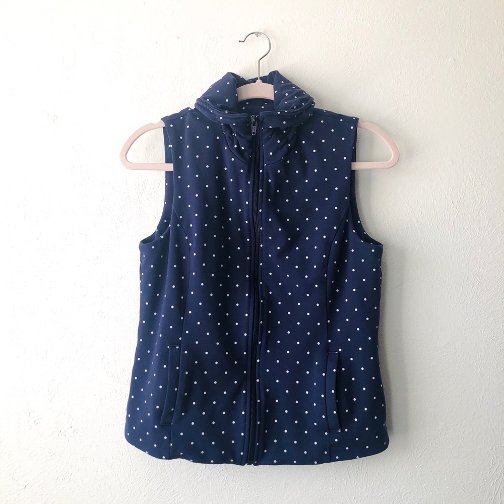 🎉 Final Price Coldwater Creek polka dot vest C2